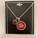 High School Mascot Charm along with a school color charm - Necklace - Juli's Wearable Art
