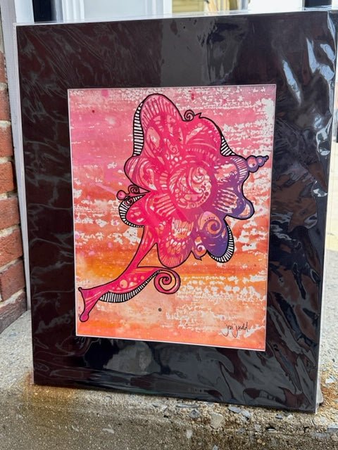Jen Judd Artwork Matted & Ready to Frame - Juli's Wearable Art