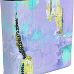 Jen Judd Original Artwork - Large Tote Bags - Juli's Wearable Art