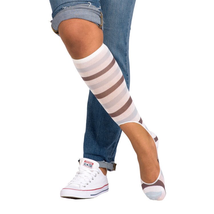 Keysocks Weekend Knee High No Show Socks - Juli's Wearable Art