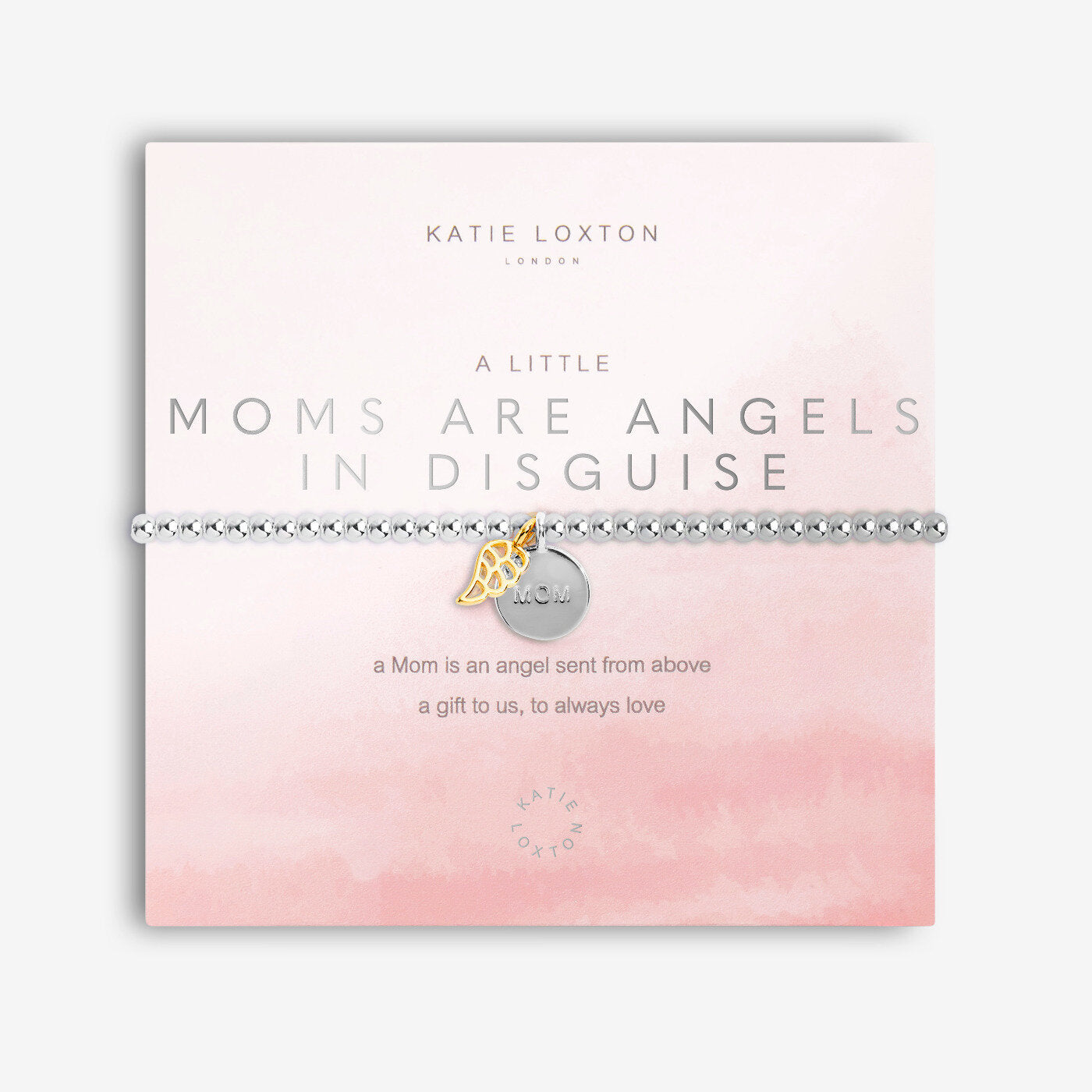Katie Loxton A Little 'Moms Are Angels In Disguise' Bracelet