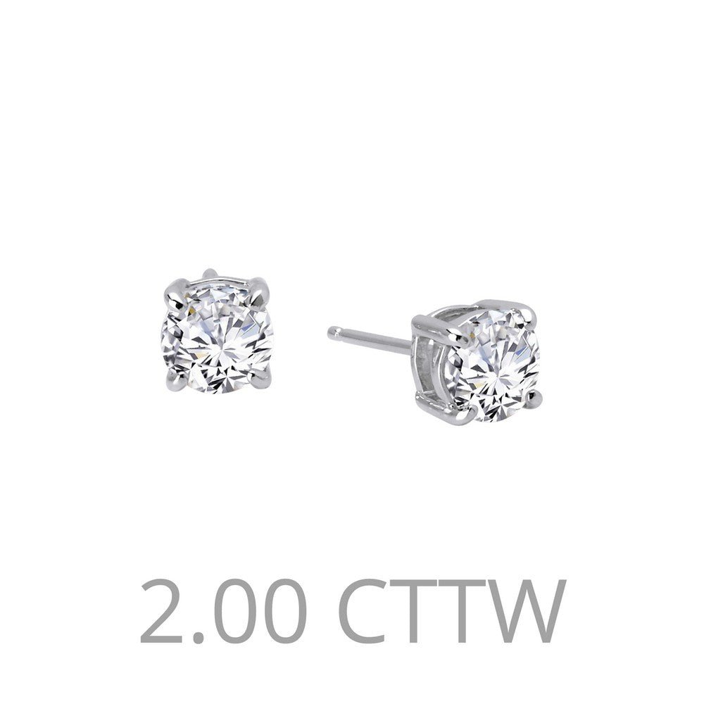 Lafonn Lassaire Simulated Diamond Stud Earrings - Juli's Wearable Art