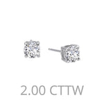 Lafonn Lassaire Simulated Diamond Stud Earrings - Juli's Wearable Art