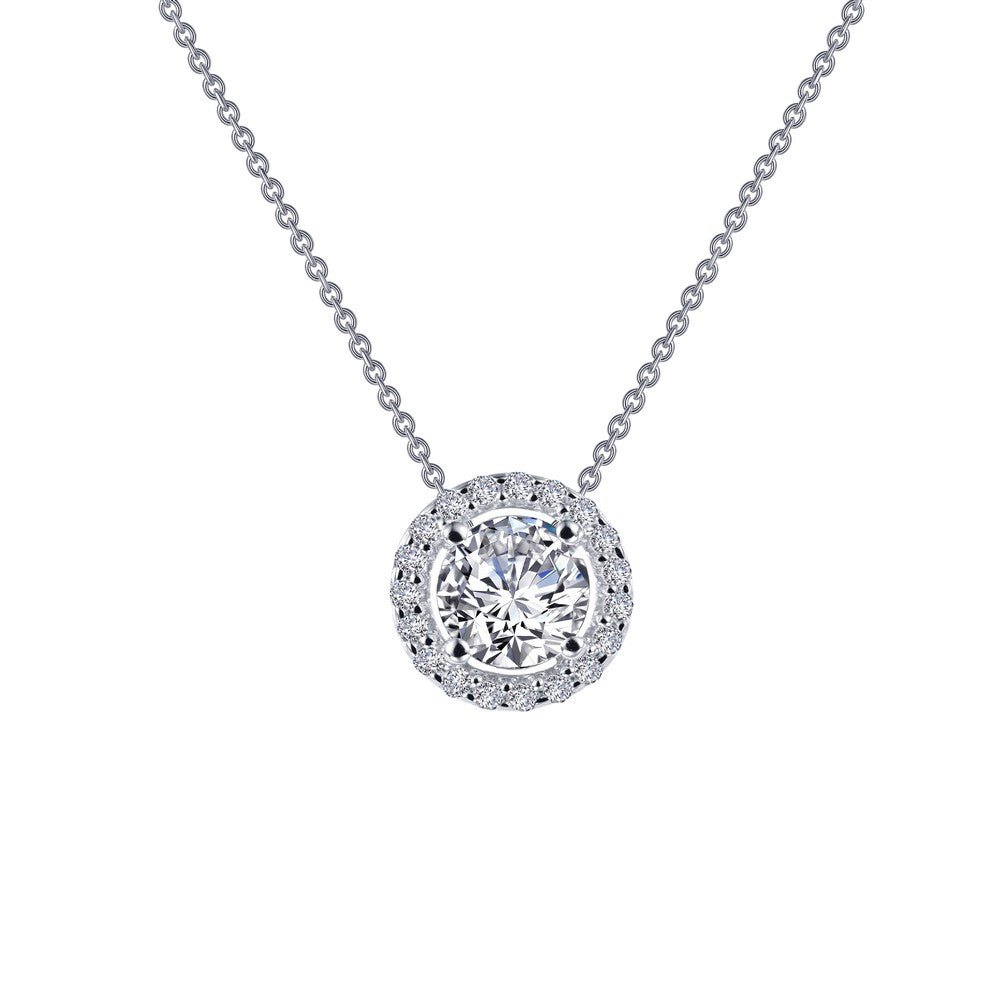 Lafonn Round Halo Necklace - Juli's Wearable Art