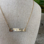 Lat n Lo Bedford Horizontal Necklace - Juli's Wearable Art