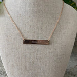 Lat n Lo Bedford Horizontal Necklace - Juli's Wearable Art