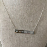 Lat n Lo Bedford Horizontal Necklace - Juli's Wearable Art