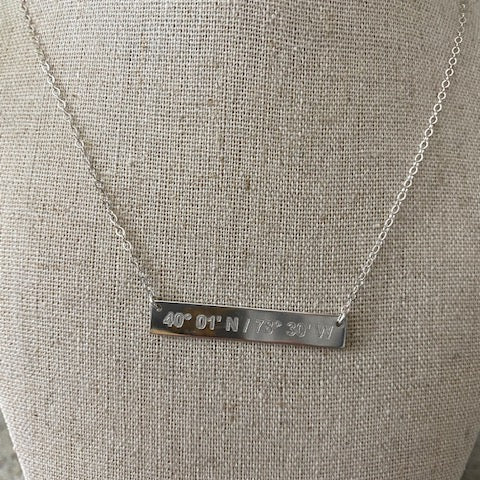 Lat n Lo Bedford Horizontal Necklace - Juli's Wearable Art