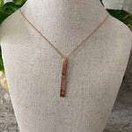 Lat n Lo Bedford Vertical Necklace - Juli's Wearable Art