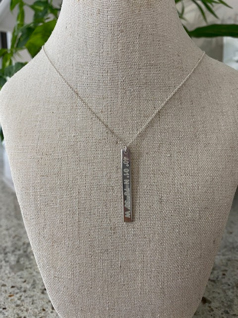 Lat n Lo Bedford Vertical Necklace - Juli's Wearable Art