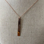 Lat n Lo Bedford Vertical Necklace - Juli's Wearable Art