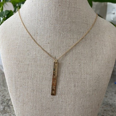 Lat n Lo Bedford Vertical Necklace - Juli's Wearable Art