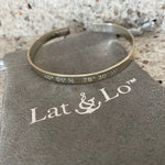 Lat n Lo Bracelet - Bedford Coordinates - Juli's Wearable Art