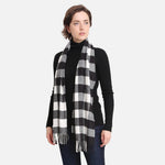 Lightweight Scarf with Fringe Tassels - Juli's Wearable Art