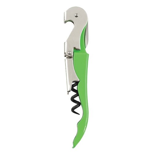 Lime Green Double Hinged Waiter's Corkscrew - Juli's Wearable Art