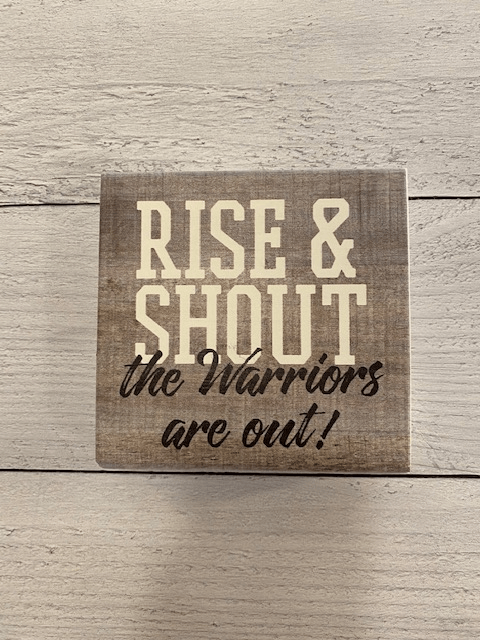Local School Rise and Shout Blocks