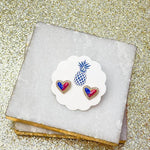 Love & Hearts Earrings - Juli's Wearable Art