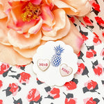 Love & Hearts Earrings - Juli's Wearable Art
