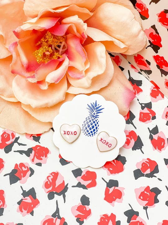 Love & Hearts Earrings - Juli's Wearable Art