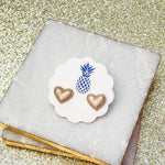 Love & Hearts Earrings - Juli's Wearable Art