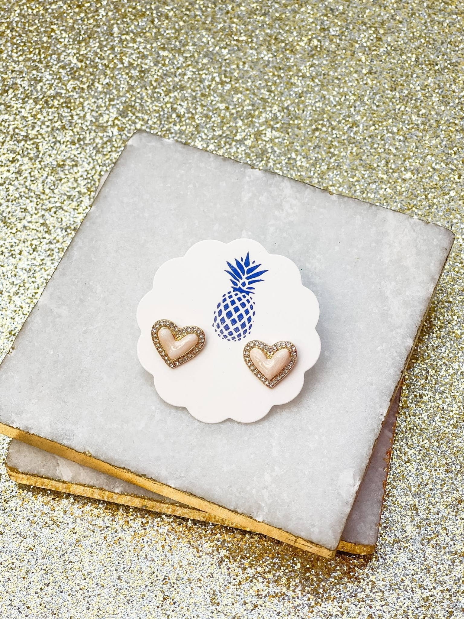 Love & Hearts Earrings - Juli's Wearable Art