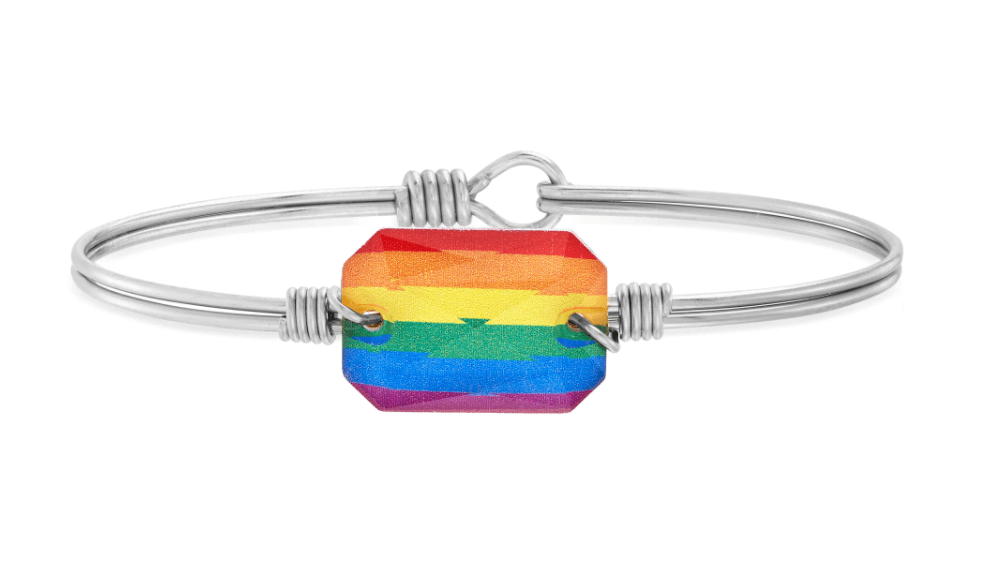 Luca + Danni Rainbow Dylan Bangle Bracelet - Juli's Wearable Art