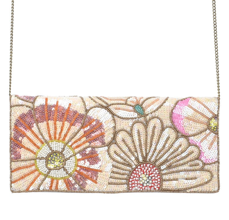 Bamboo Trading Co. Floral Clutch