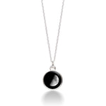 Moonglow Simplicity Silver Necklaces - Juli's Wearable Art