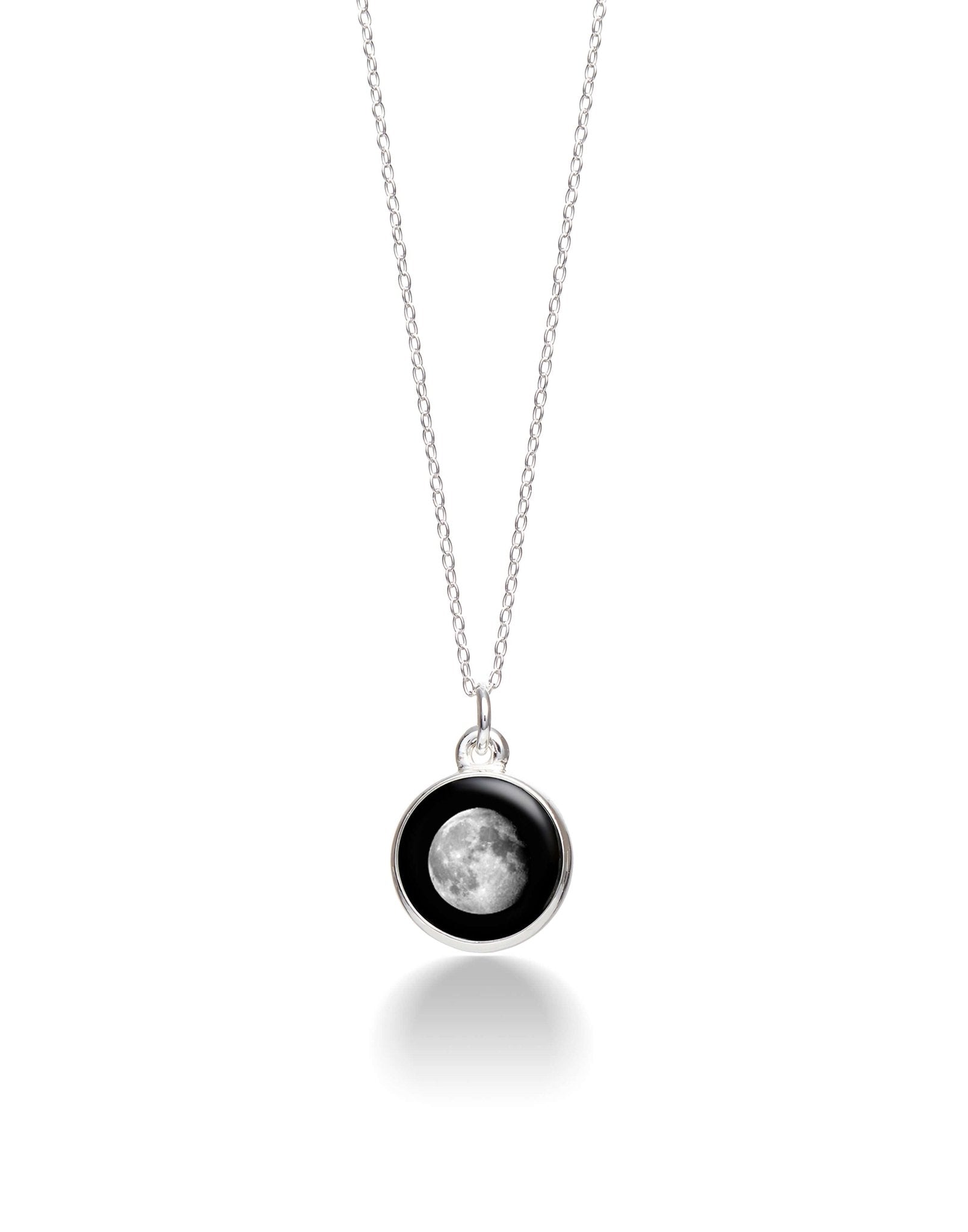 Moonglow Simplicity Silver Necklaces - Juli's Wearable Art