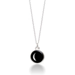 Moonglow Simplicity Silver Necklaces - Juli's Wearable Art