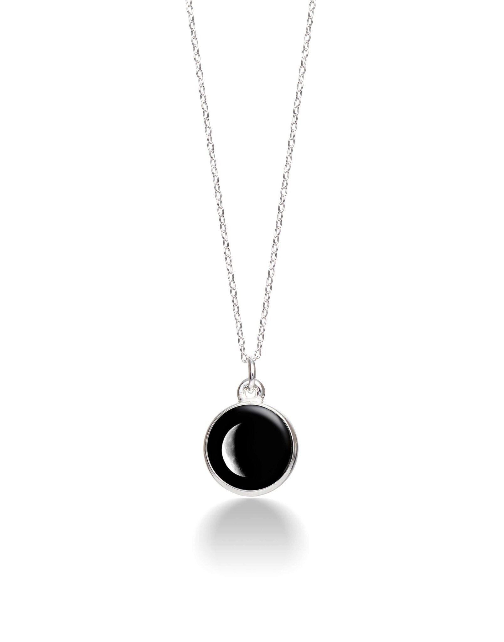 Moonglow Simplicity Silver Necklaces - Juli's Wearable Art