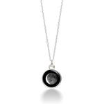 Moonglow Simplicity Silver Necklaces - Juli's Wearable Art