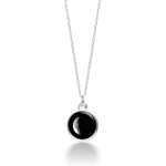 Moonglow Simplicity Silver Necklaces - Juli's Wearable Art
