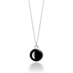 Moonglow Simplicity Silver Necklaces - Juli's Wearable Art