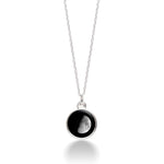 Moonglow Simplicity Silver Necklaces - Juli's Wearable Art
