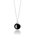 Moonglow Simplicity Silver Necklaces - Juli's Wearable Art