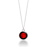 Moonglow Simplicity Silver Necklaces - Juli's Wearable Art