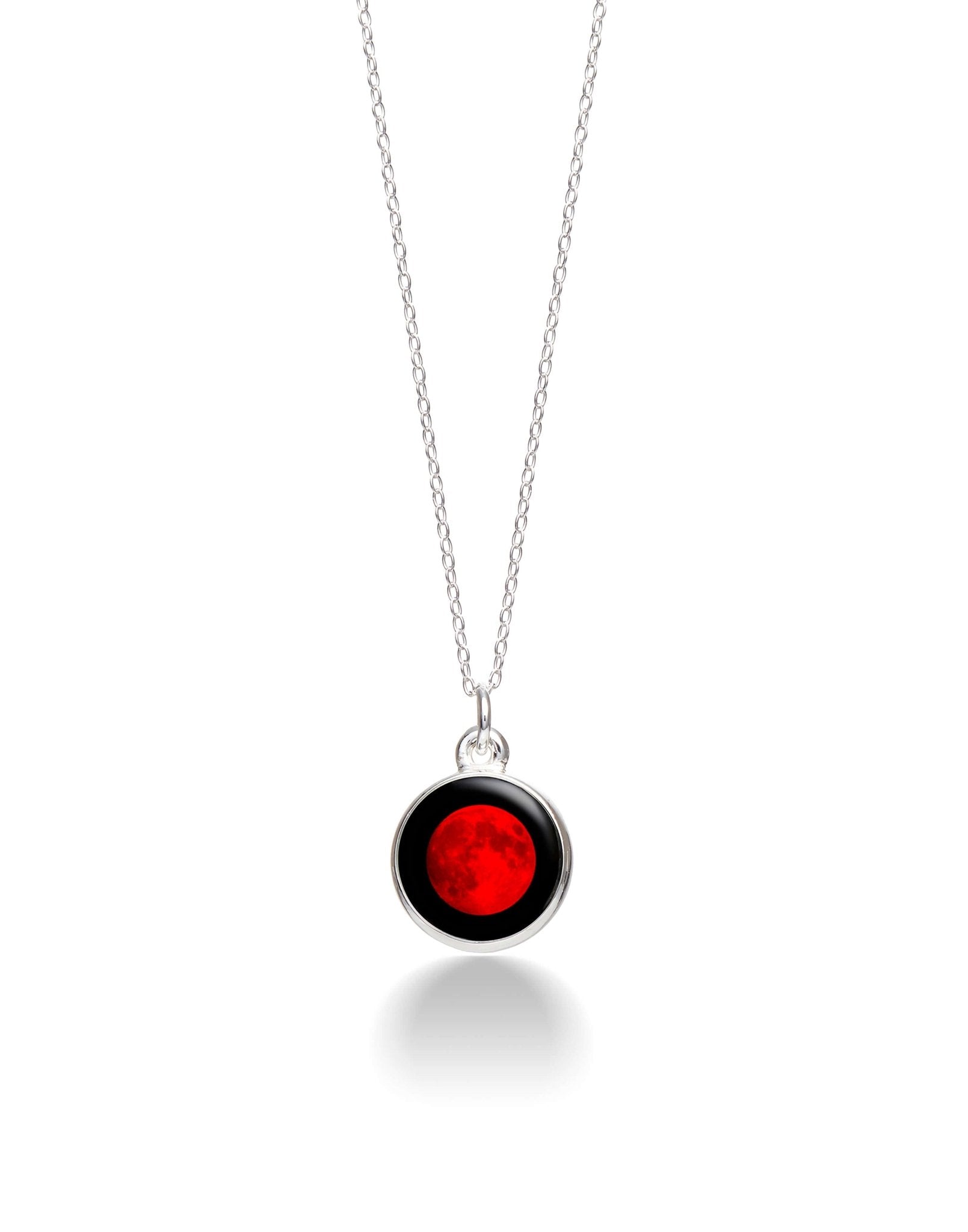 Moonglow Simplicity Silver Necklaces - Juli's Wearable Art