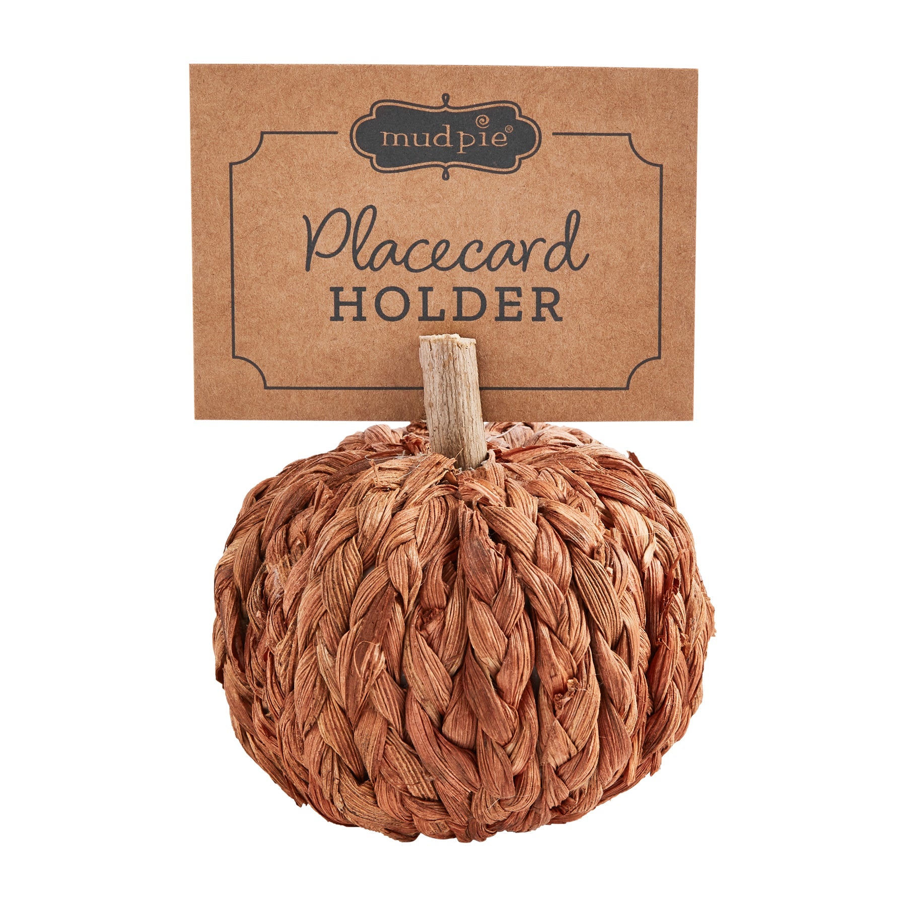 Mudpie Corn Husk Pumpkin Card Holders - Juli's Wearable Art