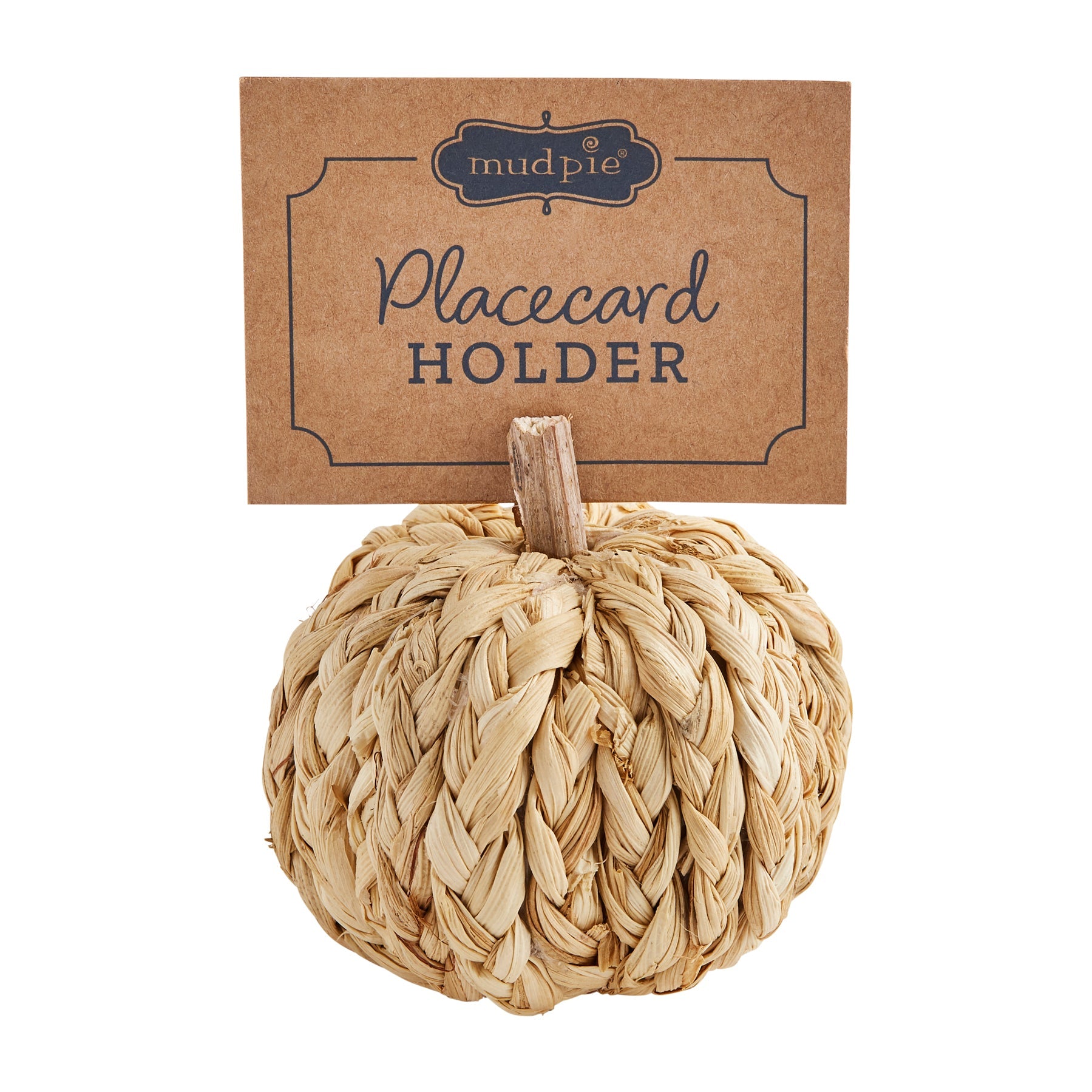Mudpie Corn Husk Pumpkin Card Holders - Juli's Wearable Art