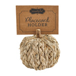 Mudpie Corn Husk Pumpkin Card Holders - Juli's Wearable Art