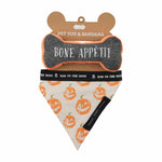 Mudpie Halloween Dog Bandana & Bone Sets - Juli's Wearable Art