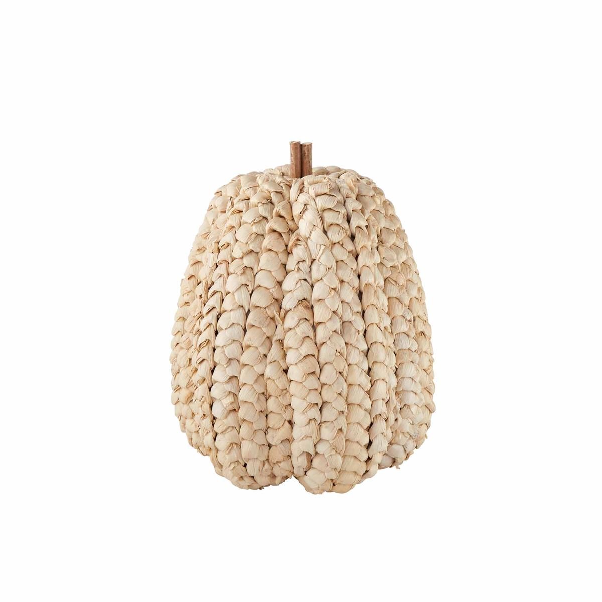 Mudpie Large Cornhusk Pumpkin - Cream - Juli's Wearable Art