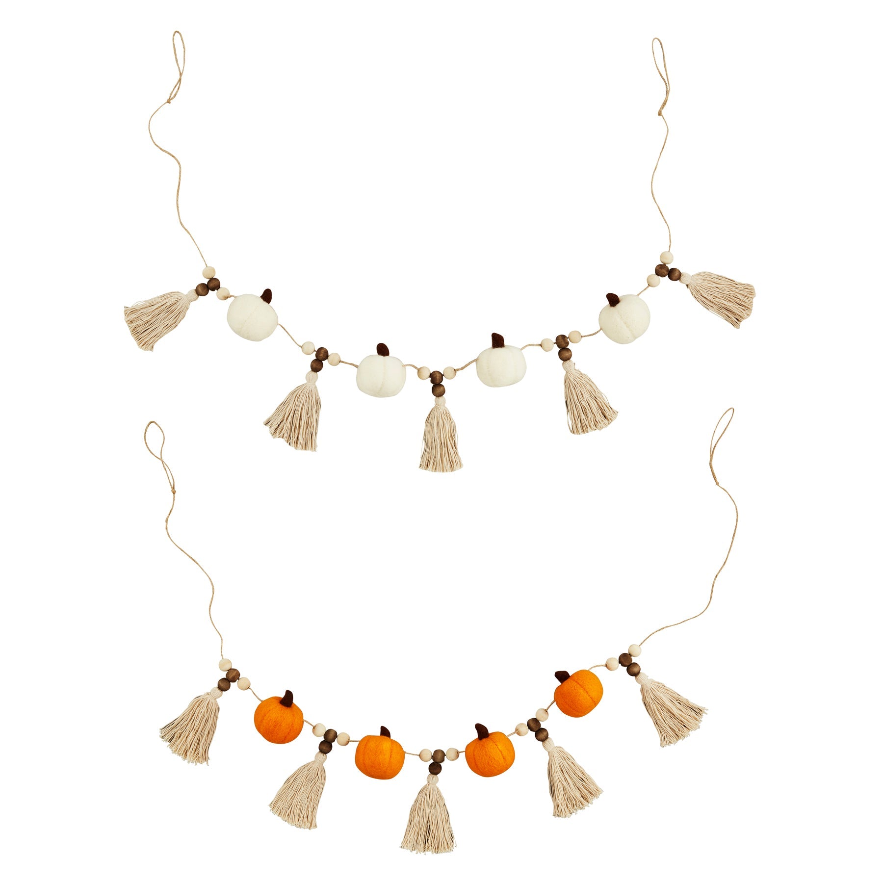 Mudpie Pumpkin Tassel Garlands - Juli's Wearable Art