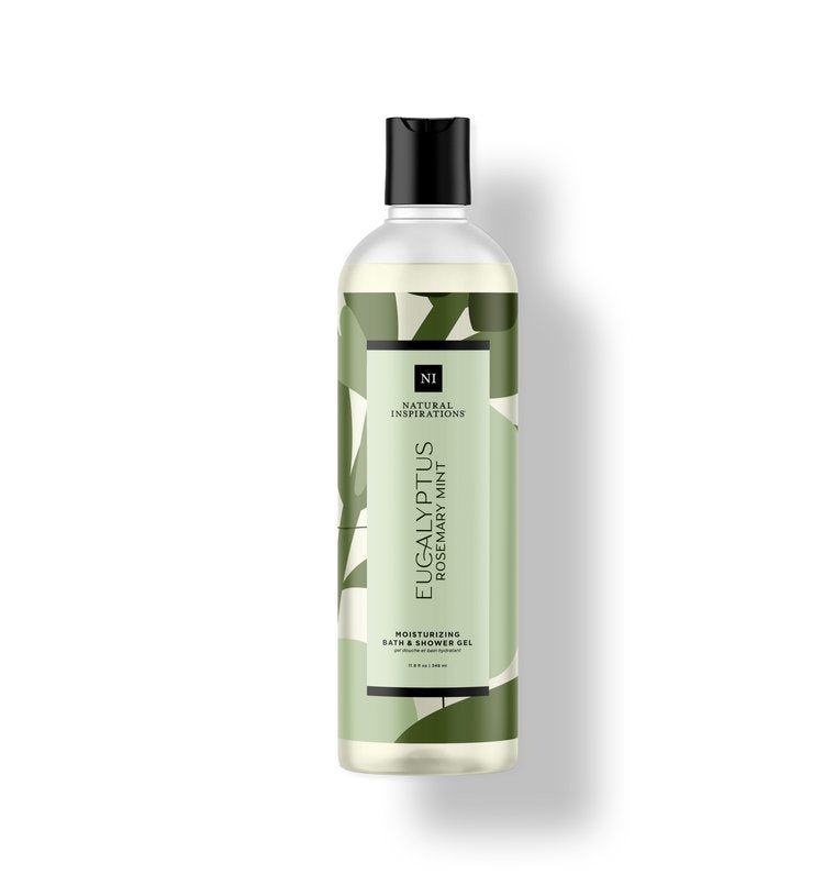 Natural Inspirations Eucalyptus Rosemary Mint Bath + Shower Gel - Juli's Wearable Art