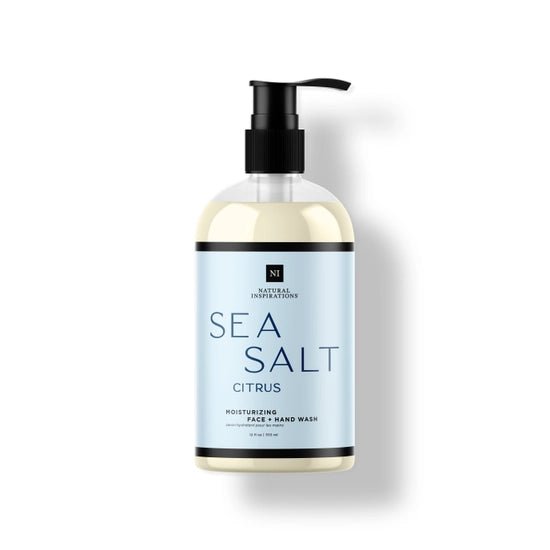 Natural Inspirations Sea Salt Citrus Hand + Face Wash - Juli's Wearable Art