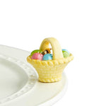 Nora Fleming "A Tisket, A Tasket" Easter Basket Mini - Juli's Wearable Art