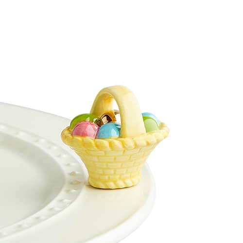 Nora Fleming "A Tisket, A Tasket" Easter Basket Mini