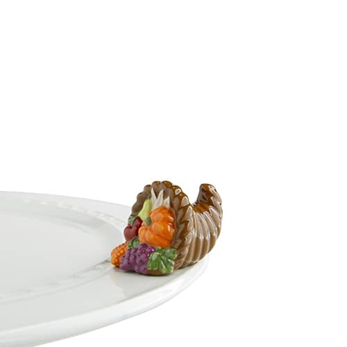 Nora Fleming "Autumn’s Bounty" Cornucopia Mini
