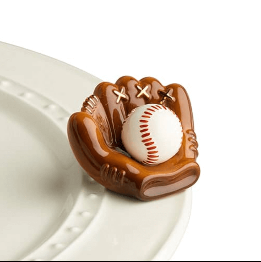 Nora Fleming "Catch Some Fun" Baseball Mini